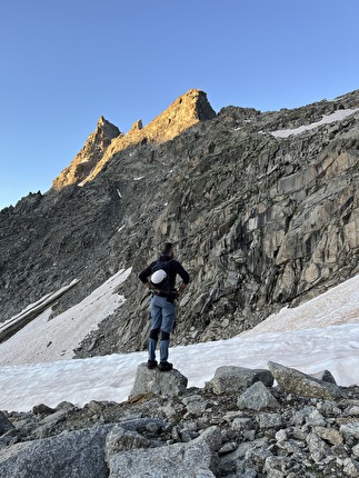 Becchi della Tribolazione, Gran Paradiso, Andrea Migliano - La traversata dei Becchi della Tribolazione (Gran Paradiso): avvicinamento sotto alla cresta