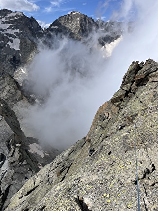 Becchi della Tribolazione, Gran Paradiso, Andrea Migliano - La traversata dei Becchi della Tribolazione (Gran Paradiso): Becco Meridionale