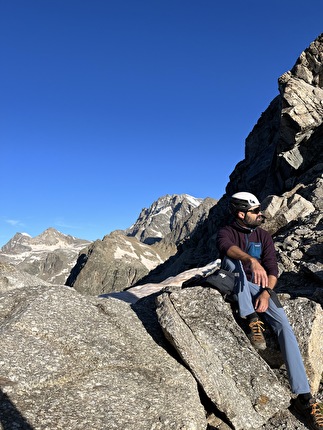 Becchi della Tribolazione, Gran Paradiso, Andrea Migliano - La traversata dei Becchi della Tribolazione (Gran Paradiso): il colle d'attacco