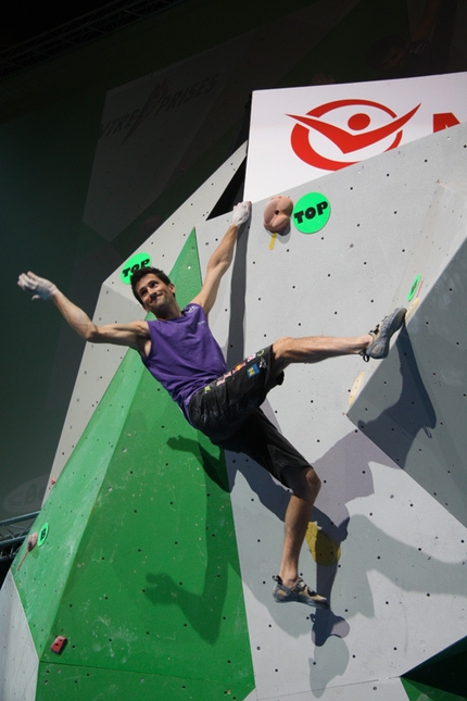 World Climbing Championships Paris 2012 - Kilian Fischhuber