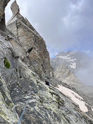 Becchi della Tribolazione, Gran Paradiso, Andrea Migliano - La traversata dei Becchi della Tribolazione (Gran Paradiso)