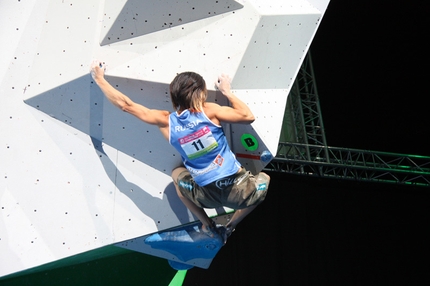 World Climbing Championships Paris 2012 - Olga Iakovleva