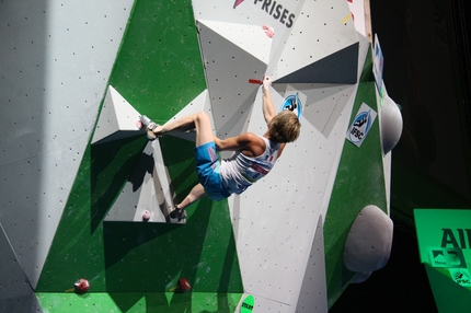 World Climbing Championships Paris 2012 - Mélanie Sandoz