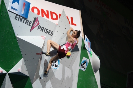 World Climbing Championships Paris 2012 - Jain Kim