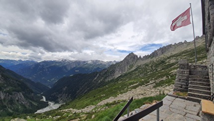 Capanna di Sciora, Val Bondasca - Capanna Sciora in Val Bondasca, estate 2025