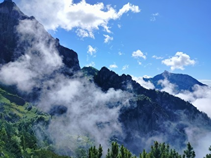 Schiara via ferrata Sperti - Via ferrata Sperti alla Schiara, Dolomiti Bellunesi