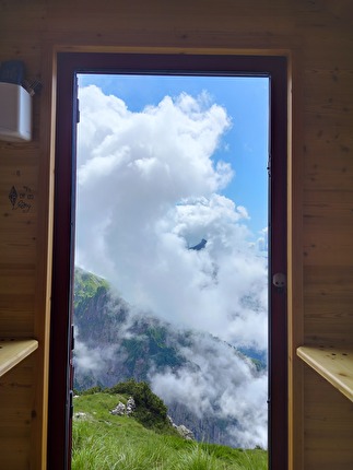 Schiara via ferrata Sperti - Bivacco Sperti alla Schiara, Dolomiti Bellunesi
