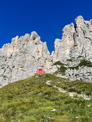 Schiara via ferrata Sperti - Bivacco Sperti alla Schiara, Dolomiti Bellunesi