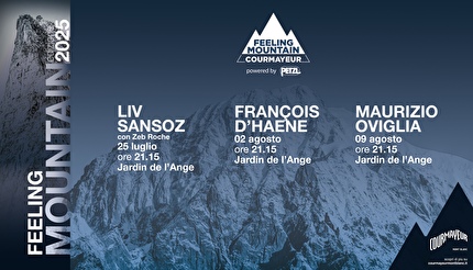 Courmayeur Feeling Mountain - Courmayeur Feeling Mountain 2025, a tu per tu con gli atleti Petzl Liv Sansoz, Francois D’Haene e Maurizio Oviglia