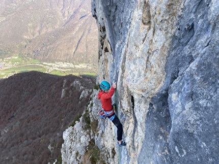 Pizzo d'Eghen, Grigne, Dimitri Anghileri, Luca Gianola, Matteo Motta, Davide Pontiggia - L'apertura della 'Via Ragni' sul Pizzo d'Eghen, Grigna Settentrionale (Dimitri Anghileri, Luca Gianola, Matteo Motta, Davide Pontiggia 2024