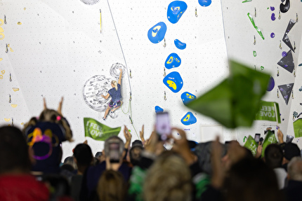 Janja Garnbret - Janja Garnbret at the 24-hour climbing charity challenge