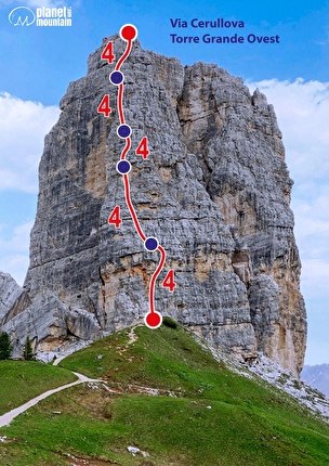 Aperta la via Cerullova alle Cinque Torri (Dolomiti)