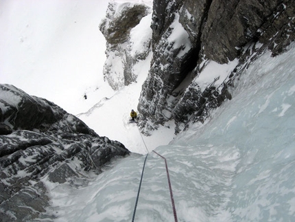 L’inattesa sorpresa, nuova cascata a Bardonecchia