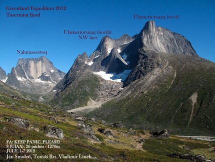 New difficult rock climbs in Greenland