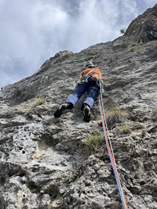 Piccolo Piz de Guda, Marmolada, Dolomiti, Federico Dell’Antone, Thomas Gianola - L'apertura di 'Il Orso' al Piccolo Piz de Guda, Marmolada, Dolomiti (Federico Dell’Antone, Thomas Gianola 6, 20/06/2024)