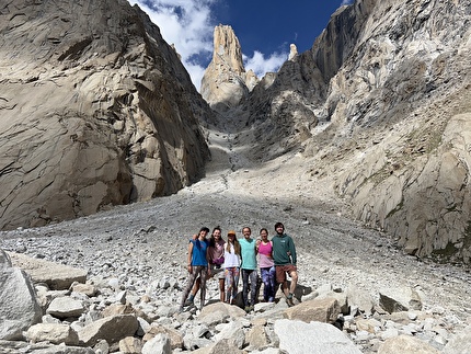 Eternal Flame on Nameless Tower receives German team free ascent