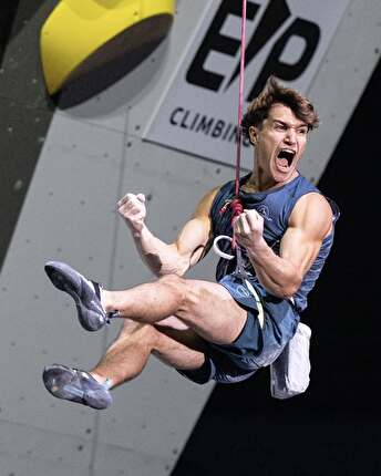 Giovanni Placci in finale ai Campionati Mondiali di Arrampicata Lead!