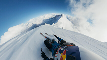 Andrzej Bargiel Everest - Andrzej Bargiel making the first complete ski descent of Everest without bottled oxygen, September 2025