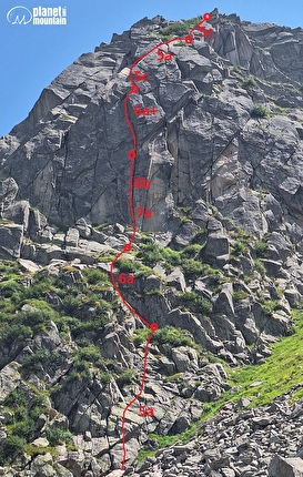 Monte Pedertich, Presanella, Walter Manzi, Alberto Rampini, Stefano Righetti, Beppe Vidali - La relazione di 'L’ultima del Peder' al Corno di Pedertich, Presanella (Walter Manzi, Alberto Rampini, Stefano Righetti, Beppe Vidali 12-13/08/2025)