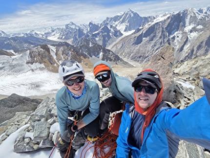 Chumik Kangri, Karakoram, Pakistan, Michał Czech, Wadim Jabłoński, Adam Kaniak - The first ascent of Chumik Kangri (6,754m) in the Karakoram, Pakistan, via 'The Great Gig in the Sky' (Michał Czech, Wadim Jabłoński, Adam Kaniak  14-16/09/2025)