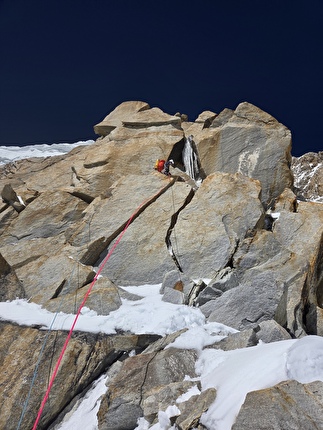 Chumik Kangri, Karakoram, Pakistan, Michał Czech, Wadim Jabłoński, Adam Kaniak - The first ascent of Chumik Kangri (6,754m) in the Karakoram, Pakistan, via 'The Great Gig in the Sky' (Michał Czech, Wadim Jabłoński, Adam Kaniak  14-16/09/2025)