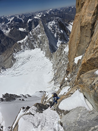 Chumik Kangri, Karakoram, Pakistan, Michał Czech, Wadim Jabłoński, Adam Kaniak - The first ascent of Chumik Kangri (6,754m) in the Karakoram, Pakistan, via 'The Great Gig in the Sky' (Michał Czech, Wadim Jabłoński, Adam Kaniak  14-16/09/2025)