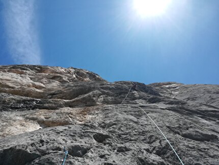 Chiaroveggenza Marmolada, Dolomiti, Nicolò Geremia, Mirco Grasso - L'apertura di 'Chiaroveggenza' in Marmolada, Dolomiti (Nicolò Geremia, Mirco Grasso 2019-2025)