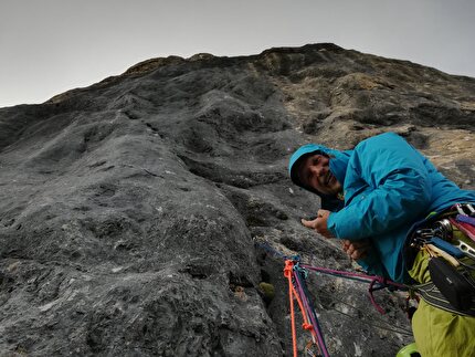 Chiaroveggenza Marmolada, Dolomiti, Nicolò Geremia, Mirco Grasso - L'apertura di 'Chiaroveggenza' in Marmolada, Dolomiti (Nicolò Geremia, Mirco Grasso 2019-2025)