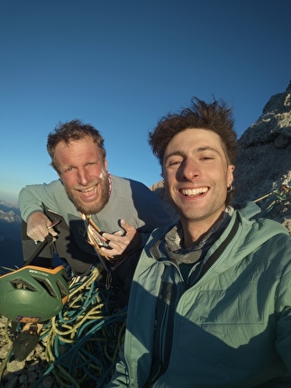Chiaroveggenza Marmolada, Dolomiti, Nicolò Geremia, Mirco Grasso - L'apertura di 'Chiaroveggenza' in Marmolada, Dolomiti (Nicolò Geremia, Mirco Grasso 2019-2025)