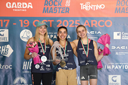 Rock Master 2025 - Rock Master 2025 podio femminile 