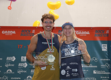 Rock Master 2025 - Yannick Flohé e Jania Garbnet, vincitori Rock Master 2025