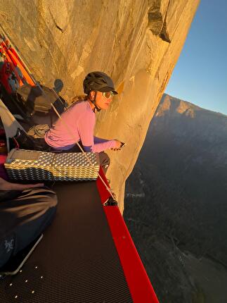 El Capitan, Yosemite, Camilla Moroni, Pietro Vidi - Camilla Moroni and Pietro Vidi climbing the 'Pre-Muir Wall' on El Capitan in Yosemite (20-26/10/2025) El Capitan, Yosemite, Camilla Moroni, Pietro Vidi - Camilla Moroni and Pietro Vidi climbing the 'Pre-Muir Wall' on El Capitan in Yosemite (20-26/10/2025)
