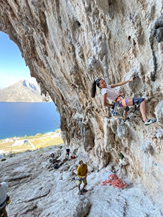 Kalymnos Climbing Festival 2025 - Teresa Corti at the Kalymnos Climbing Festival 2025 Kalymnos Climbing Festival 2025 - Teresa Corti at the Kalymnos Climbing Festival 2025