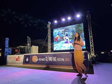 Kalymnos Climbing Festival 2025 - Silvia Loreggian at the Kalymnos Climbing Festival 2025 Kalymnos Climbing Festival 2025 - Silvia Loreggian at the Kalymnos Climbing Festival 2025