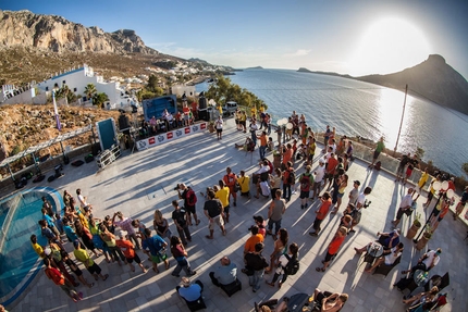 The North Face Kalymnos Climbing Festival 2012 - A  terrace with a view