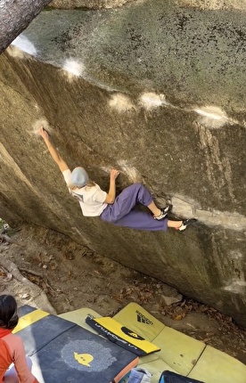 Janja Garnbret - Janja Garnbret chiude Dreamtime (8C) a Cresciano Janja Garnbret - Janja Garnbret chiude Dreamtime (8C) a Cresciano