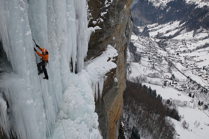 Jasper and Rathmayr ice climbing fest in Bernese Oberland