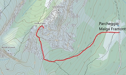 Corno del Framont, Moiazza, Dolomiti, Nicholas Farenzena, Gabriele Walicki - L'apertura di 'Baila Morena': avvicinamento al Corno del Framont, Dolomiti