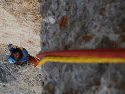 Dolomiti CicloArrampicando - Il giorno dopo prima via insieme delle Dolomiti cicloarrampicando! (Via dei bambini, Torre di Mezzaluna)