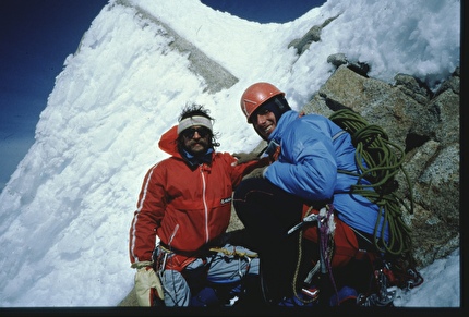 Cerro Piergiorgio 1985: Mario Manica e la prima assoluta della nord-ovest con Renzo Vettori 40 anni fa
