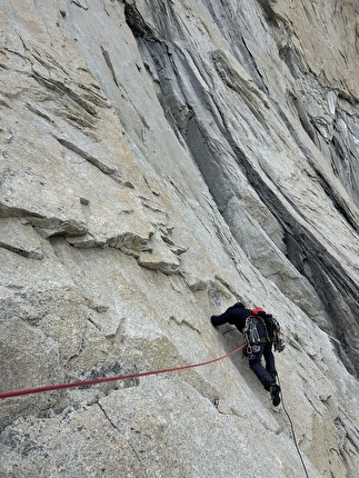 Cuerno Norte, Torres del Paine, Patagonia, Seba Pelletti, Hernan Rodriguez - The first ascent of 'Norteado' on Cuerno Norte, Torres del Paine, Patagonia (Sebastian Pelletti, Hernan Rodriguez 10/11/2025)