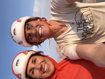 Wadi Rum, Jordan, Jebel Nassrani South, Nicole Berthod, Fay Manners - The first ascent of ‘Mukatila’ on Jebel Nassrani South at Wadi Rum in Jordan (Nicole Berthod, Fay Manners 11/2025) Wadi Rum, Jordan, Jebel Nassrani South, Nicole Berthod, Fay Manners - The first ascent of ‘Mukatila’ on Jebel Nassrani South at Wadi Rum in Jordan (Nicole Berthod, Fay Manners 11/2025)