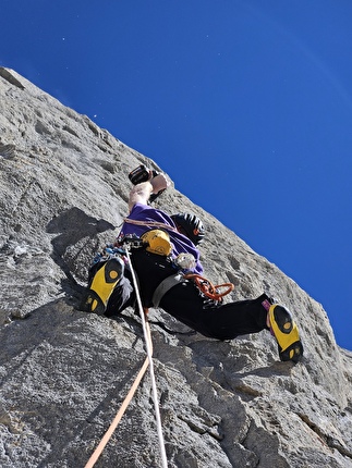 Picos de Europa, Eneko Pou, Iker Pou - L'apertura di 'Vicios Ocultos' (7c+?/285m) al Tiro Pedabejo (2189m) nei Picos de Europa (Eneko Pou, Iker Pou 2025)