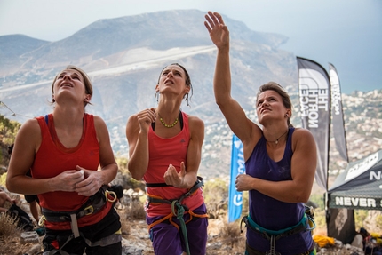 The North Face Kalymnos Climbing Festival 2012 - Barbara Zangerl, Melissa Le Neve, Anna Stöhr