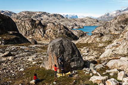 Greenland, Graah Fjord, Skjoldungen, Naomie Bürki, Pauline Laubscher, Gianna Müller, Caro North, Lea Schneider, Melanie Tenorio, Ramona Volken, Ramona Waldner - SAC Expedition Greenland 2025 to Graah Fjord & Skjoldungen (Naomie Bürki, Pauline Laubscher, Gianna Müller, Caro North, Lea Schneider, Melanie Tenorio, Ramona Volken, Ramona Waldner)