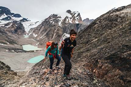 Greenland, Graah Fjord, Skjoldungen, Naomie Bürki, Pauline Laubscher, Gianna Müller, Caro North, Lea Schneider, Melanie Tenorio, Ramona Volken, Ramona Waldner - SAC Expedition Greenland 2025 to Graah Fjord & Skjoldungen (Naomie Bürki, Pauline Laubscher, Gianna Müller, Caro North, Lea Schneider, Melanie Tenorio, Ramona Volken, Ramona Waldner)