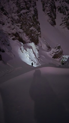 Monte Sirente, Appennino Centrale, Luca Gasparini, Gianluigi Ranieri - L'apertura di 'Il Sognatore', Monte Sirente, Appennino Centrale (Luca Gasparini, Gianluigi Ranieri, 30/11/2025)