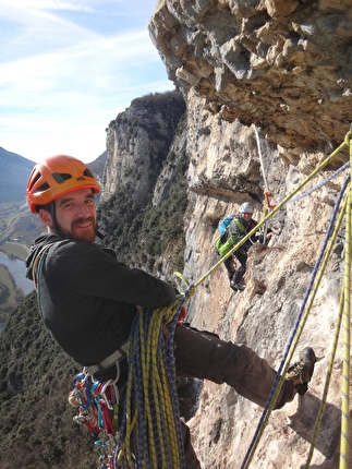 Monte Cimo, Sass de Mesdì, Val Adige, Brentino, Beniamino Giori, Cristina Oldrati, Matteo Rivadossi - Arrivo alla terza sosta di 'Te lo do io il Brentino!', Monte Cimo, Sass de Mesdì, Val Adige, Brentino (Beniamino Giori, Cristina Oldrati, Matteo Rivadossi, 8-13-19/11/2025) Monte Cimo, Sass de Mesdì, Val Adige, Brentino, Beniamino Giori, Cristina Oldrati, Matteo Rivadossi - Arrivo alla terza sosta di 'Te lo do io il Brentino!', Monte Cimo, Sass de Mesdì, Val Adige, Brentino (Beniamino Giori, Cristina Oldrati, Matteo Rivadossi, 8-13-19/11/2025)