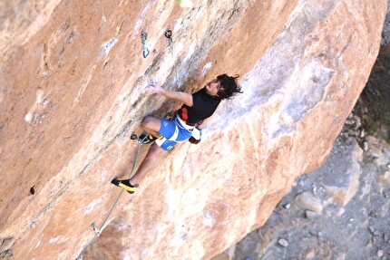 Andrea Chelleris 3 x 9a a Siurana e Margalef