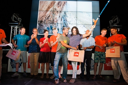 The North Face Kalymnos Climbing Festival 2012 - Awards Open Marathon: Sergio Sola Atares and Urko Carmona